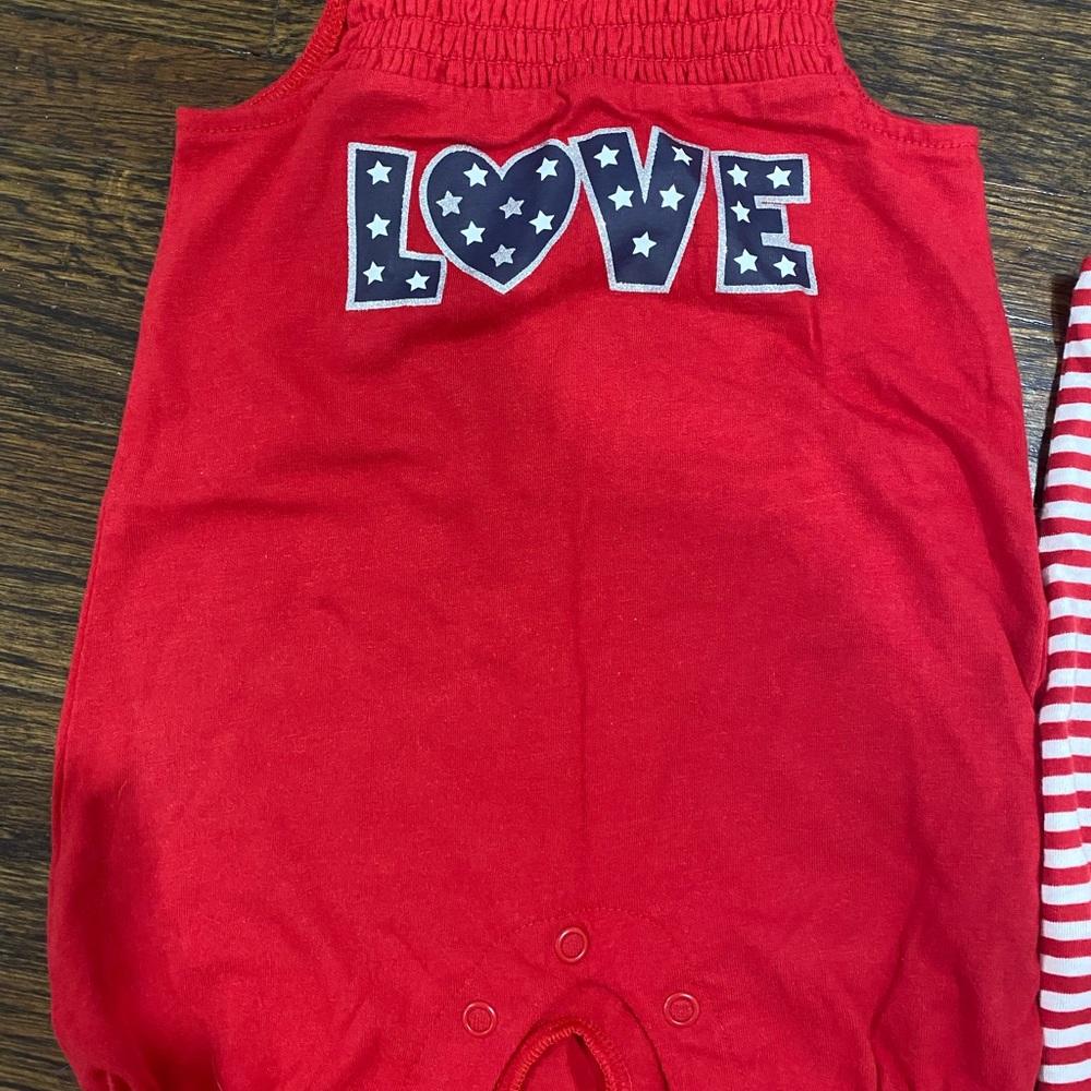 2 Rompers - Picture 2 of 5